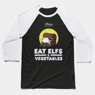 FRIEREN: BEYOND JOURNEY¨S END: EAT ELFS & VEGETABLES (GRUNGE) Baseball T-Shirt